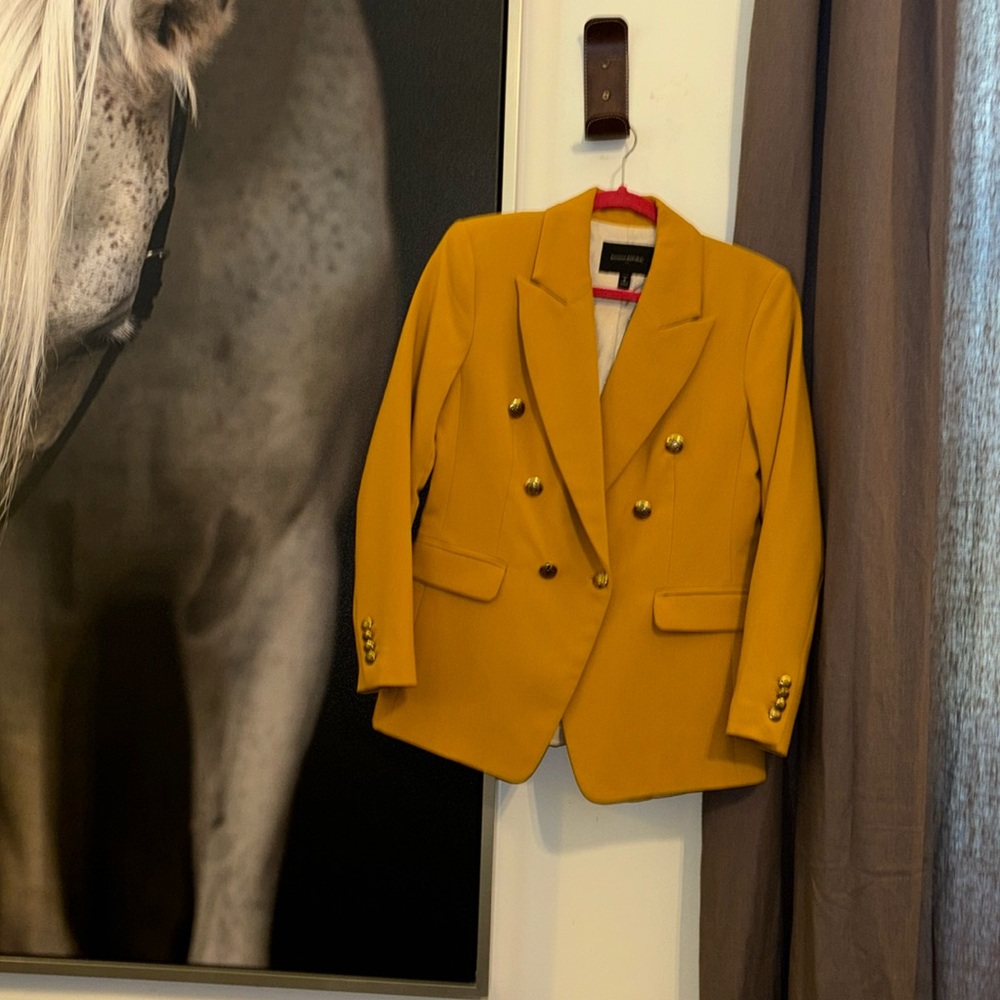 Gold Banana Republic blazer